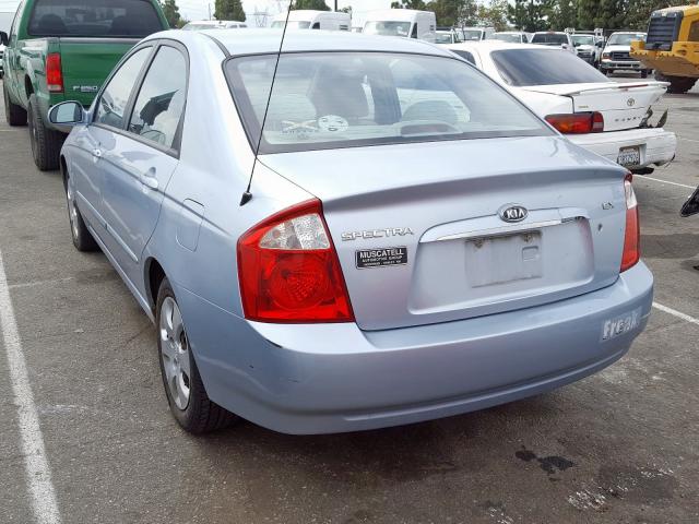 KNAFE121565332225 - 2006 KIA SPECTRA LX  photo 3