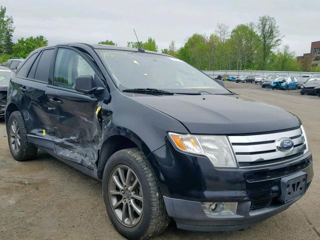 2FMDK48C38BB45573 - 2008 FORD EDGE SEL BLACK photo 1