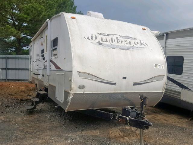 4YDT31R238S630994 - 2008 KEYSTONE OUTBACK WHITE photo 1