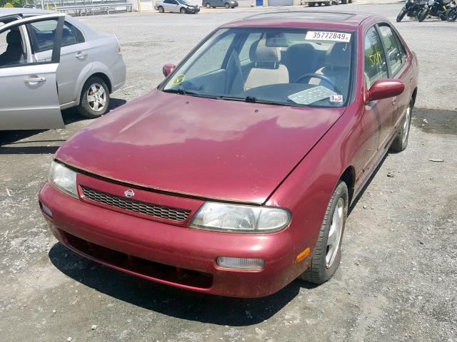 1N4BU31F7PC231106 - 1993 NISSAN ALTIMA XE MAROON photo 2