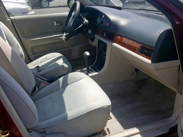 1N4BU31F7PC231106 - 1993 NISSAN ALTIMA XE MAROON photo 5