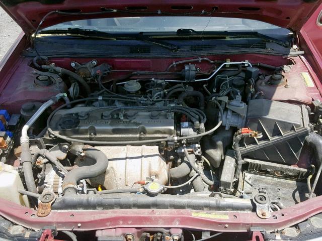 1N4BU31F7PC231106 - 1993 NISSAN ALTIMA XE MAROON photo 7