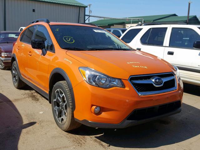 JF2GPAVC6E8209630 - 2014 SUBARU XV CROSSTR ORANGE photo 1