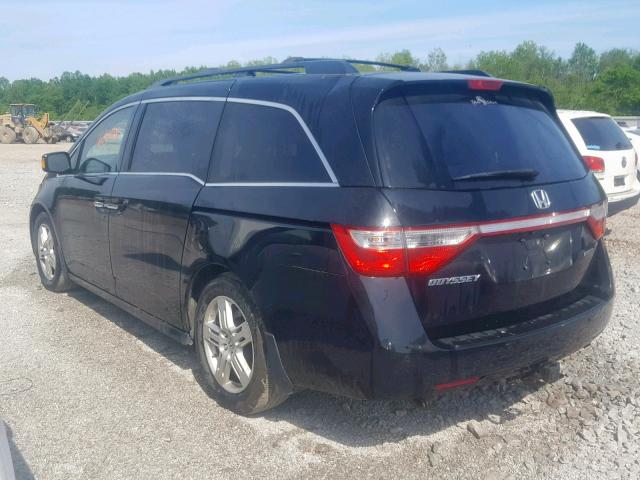 5FNRL5H98CB038466 - 2012 HONDA ODYSSEY TO BLACK photo 3