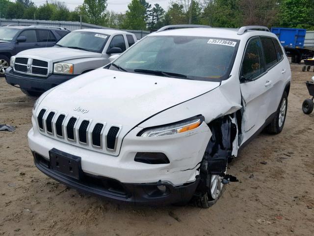 1C4PJMCS1GW205866 - 2016 JEEP CHEROKEE L WHITE photo 2