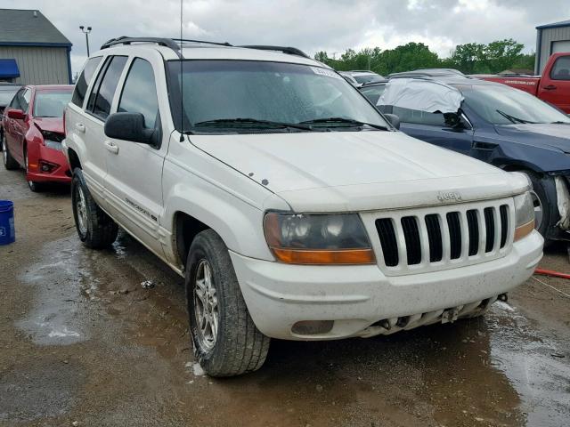 1J4GW58S6YC214608 - 2000 JEEP GRAND CHER WHITE photo 1