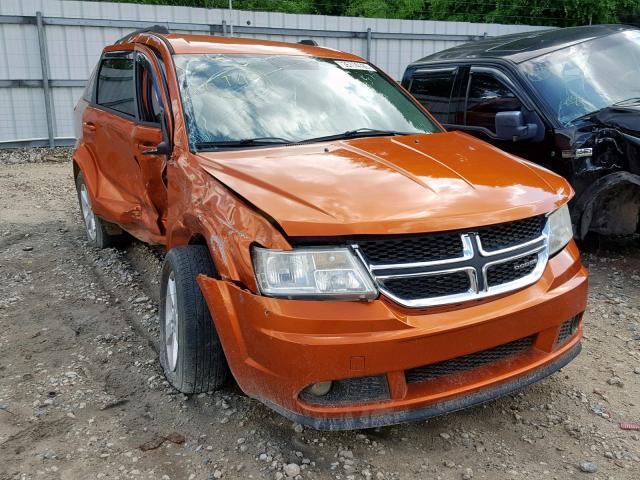 3D4PG1FG8BT513252 - 2011 DODGE JOURNEY MA ORANGE photo 1