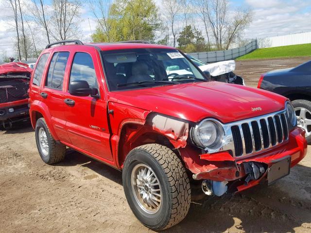 1J4GL58K53W613185 - 2003 JEEP LIBERTY LI RED photo 1