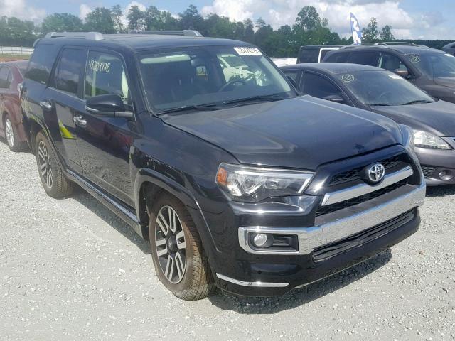 JTEBU5JR7J5553459 - 2018 TOYOTA 4RUNNER SR BLACK photo 1