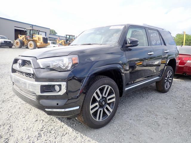 JTEBU5JR7J5553459 - 2018 TOYOTA 4RUNNER SR BLACK photo 2