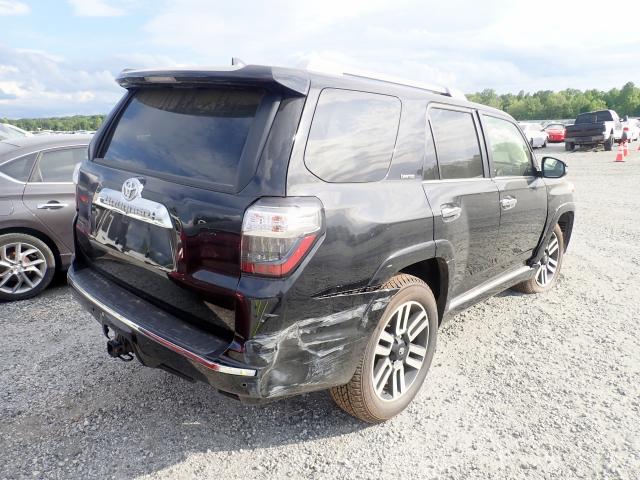 JTEBU5JR7J5553459 - 2018 TOYOTA 4RUNNER SR BLACK photo 4