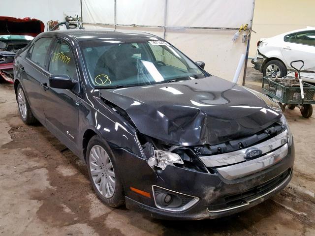 3FADP0L39AR231831 - 2010 FORD FUSION HYB BLACK photo 1