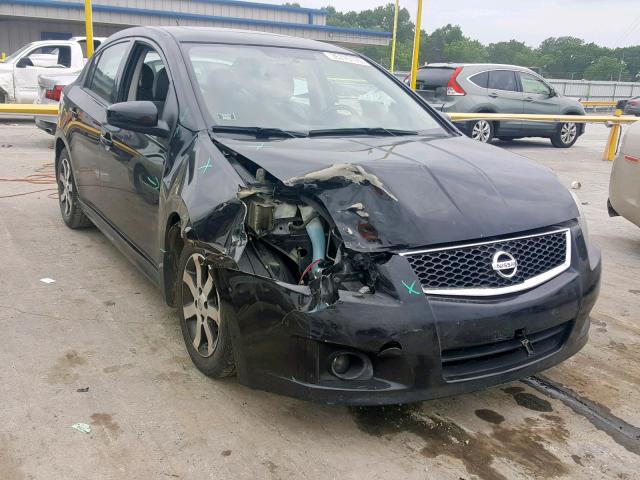 3N1AB6AP6CL672636 - 2012 NISSAN SENTRA 2.0 BLACK photo 1