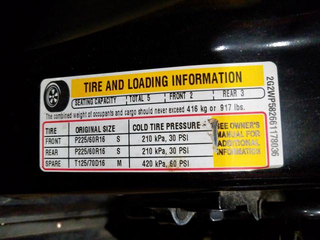 2G2WP582661178036 - 2006 PONTIAC GRAND PRIX  լուսանկար 10