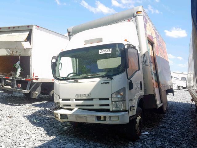 54DC4W1B5CS802424 - 2012 ISUZU NPR HD WHITE photo 2