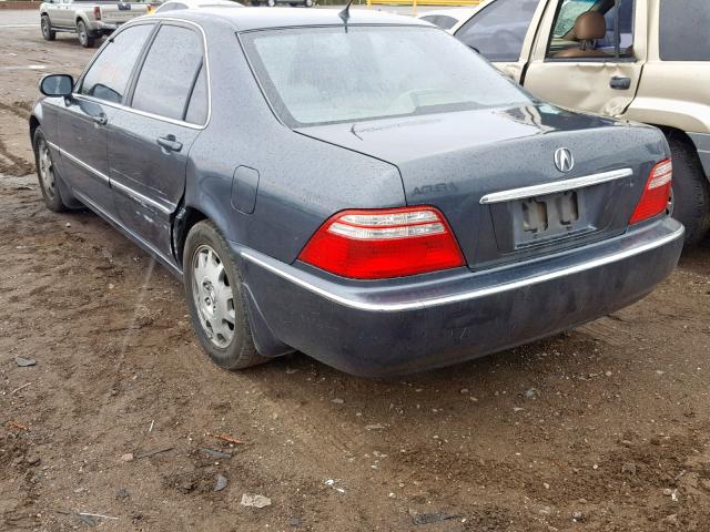 JH4KA96573C000429 - 2003 ACURA 3.5RL GRAY photo 3