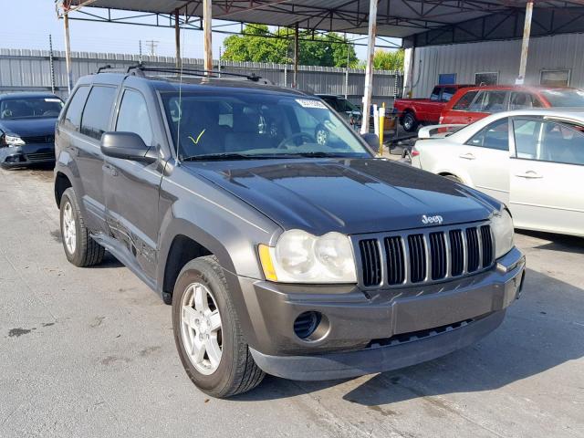 1J4GR48K66C201100 - 2006 JEEP GRAND CHER GRAY photo 1