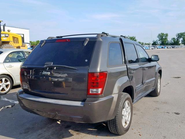 1J4GR48K66C201100 - 2006 JEEP GRAND CHER GRAY photo 4