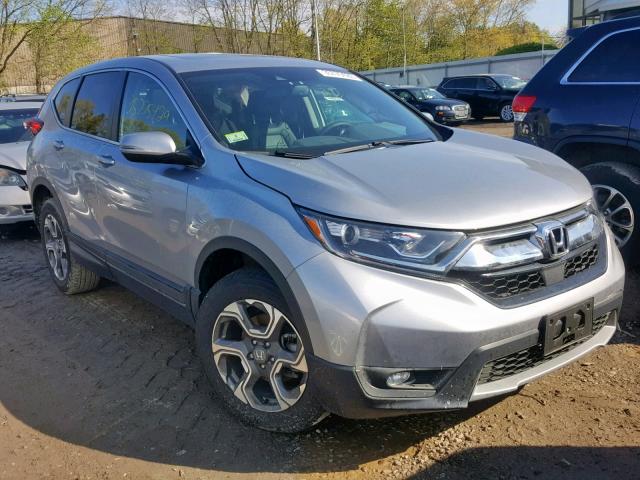 7FARW2H82JE025873 - 2018 HONDA CR-V EXL SILVER photo 1