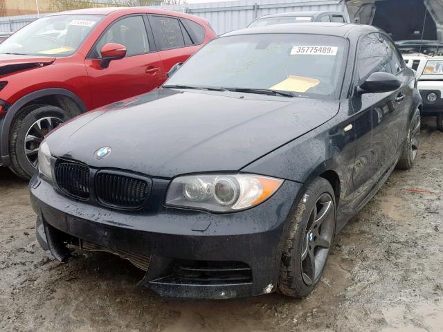 WBAUC73509VK80315 - 2009 BMW 135 I BLACK photo 2