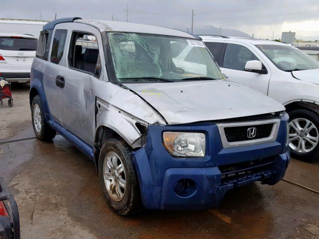 5J6YH28626L000907 - 2006 HONDA ELEMENT EX SILVER photo 1