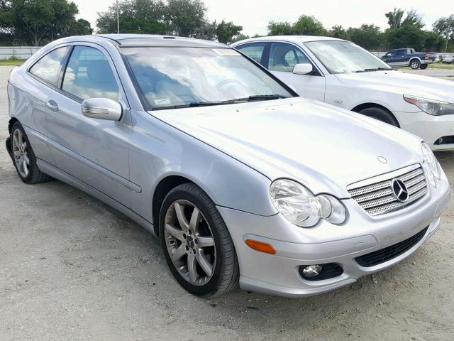 WDBRN64J15A649692 - 2005 MERCEDES-BENZ C 320 SPOR SILVER photo 1