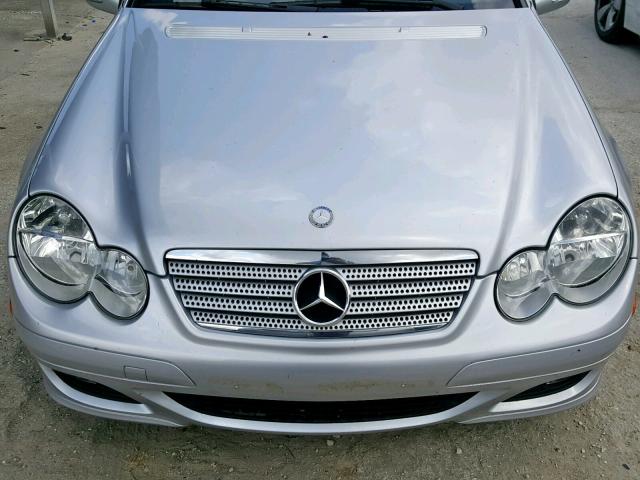 WDBRN64J15A649692 - 2005 MERCEDES-BENZ C 320 SPOR SILVER photo 9