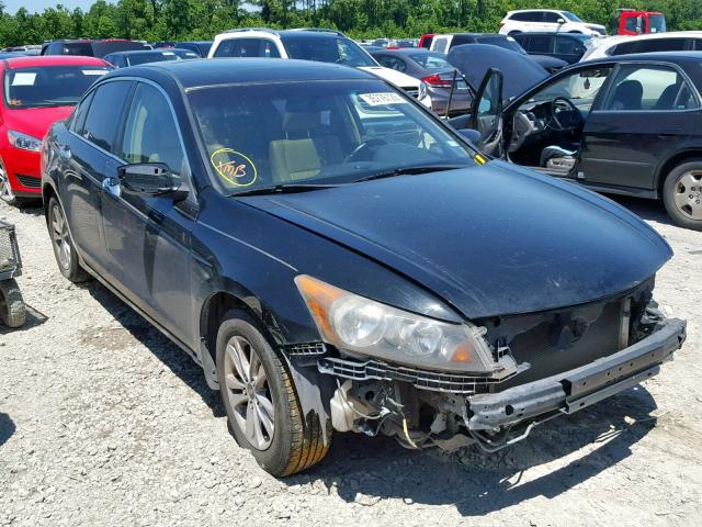 1HGCP36888A081117 - 2008 HONDA ACCORD EXL BLACK photo 1