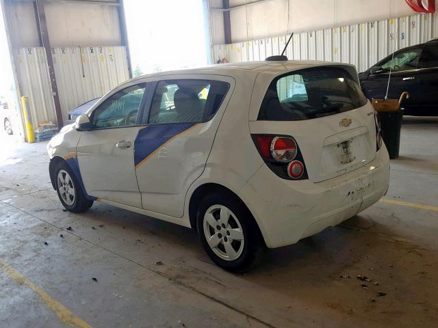 1G1JA6SH6G4106276 - 2016 CHEVROLET SONIC LS WHITE photo 3