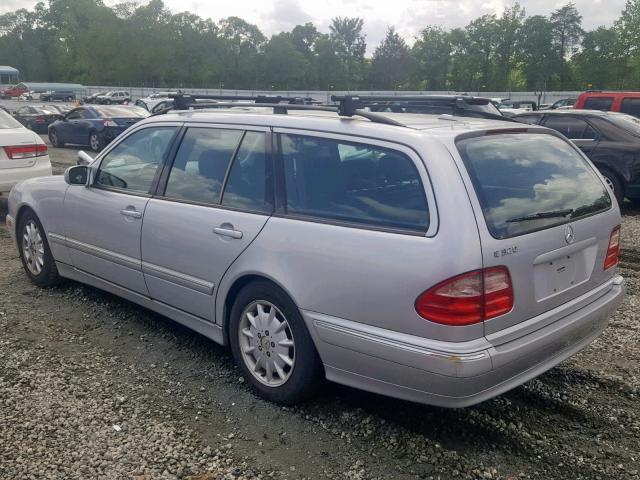 WDBJH65J51B201074 - 2001 MERCEDES-BENZ E 320 SILVER photo 3