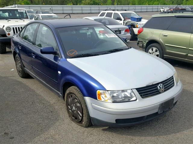 WVWAC63B01P024609 - 2001 VOLKSWAGEN PASSAT GLS BLUE photo 1