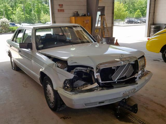 WDBCA25E6LA548723 - 1990 MERCEDES-BENZ 300 SEL WHITE photo 1