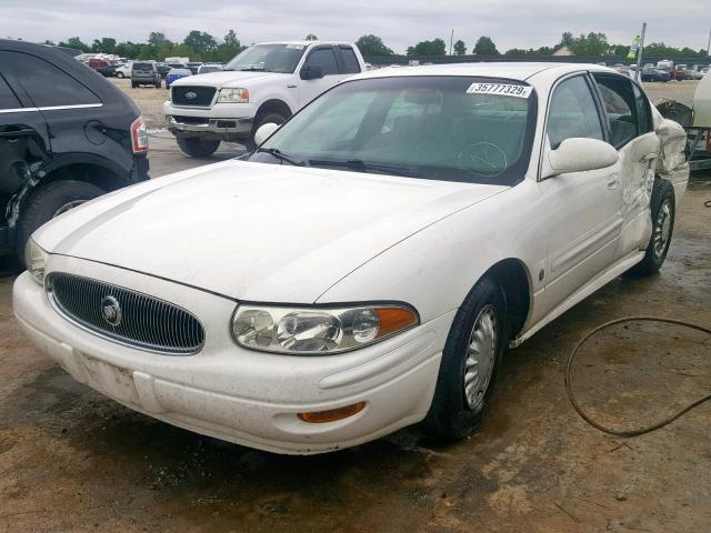 1G4HP52K844155710 - 2004 BUICK LESABRE CU WHITE photo 2