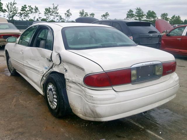 1G4HP52K844155710 - 2004 BUICK LESABRE CU WHITE photo 3