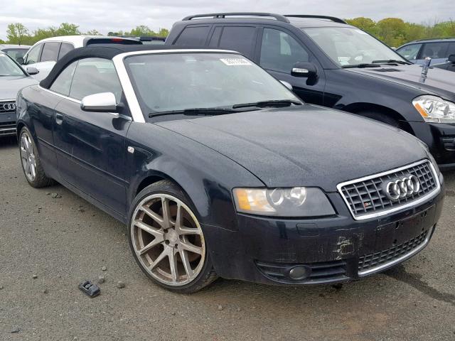 WUARL48H54K900177 - 2004 AUDI S4 QUATTRO BLUE photo 1