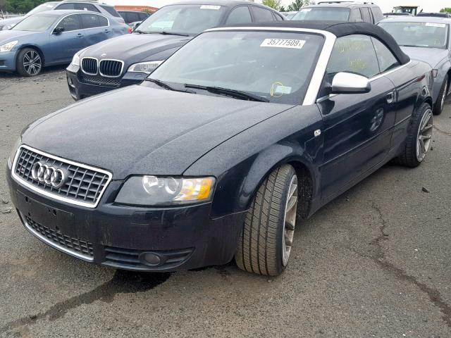 WUARL48H54K900177 - 2004 AUDI S4 QUATTRO BLUE photo 2