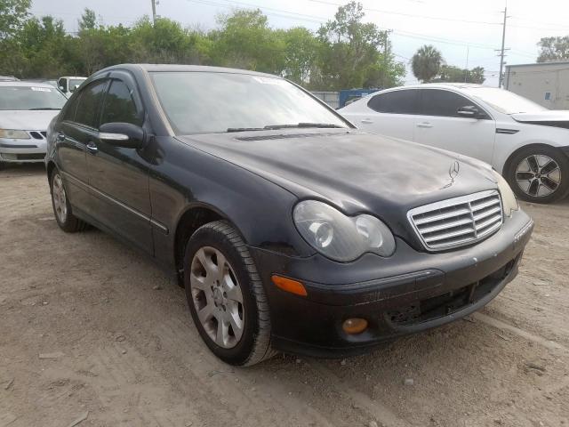 WDBRF61J35A791897 - 2005 MERCEDES-BENZ C 240  photo 1