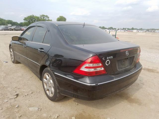 WDBRF61J35A791897 - 2005 MERCEDES-BENZ C 240  photo 3