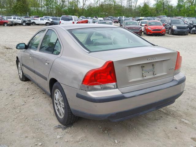 YV1RS61T632278997 - 2003 VOLVO S60 TAN photo 3