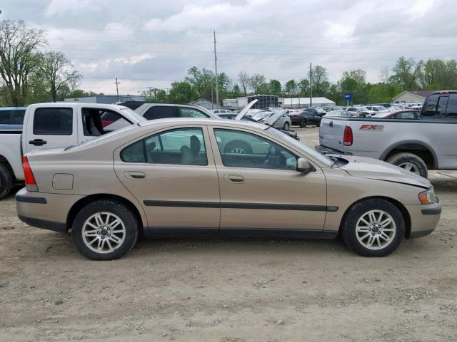 YV1RS61T632278997 - 2003 VOLVO S60 TAN photo 9