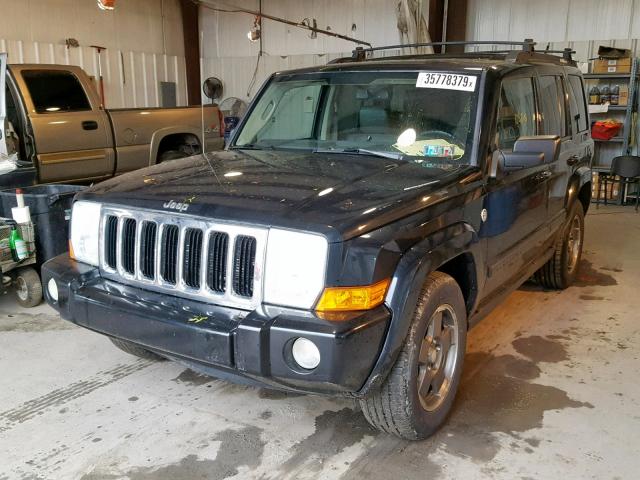 1J8HG48P97C595701 - 2007 JEEP COMMANDER 黑色 照片 2