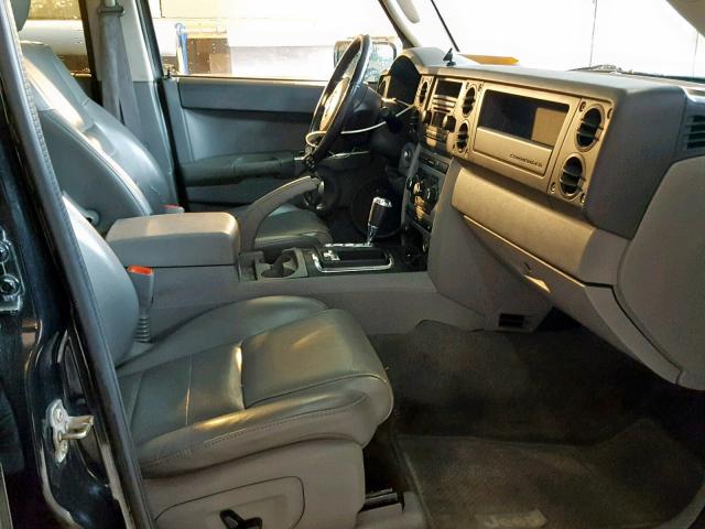 1J8HG48P97C595701 - 2007 JEEP COMMANDER 黑色 照片 5