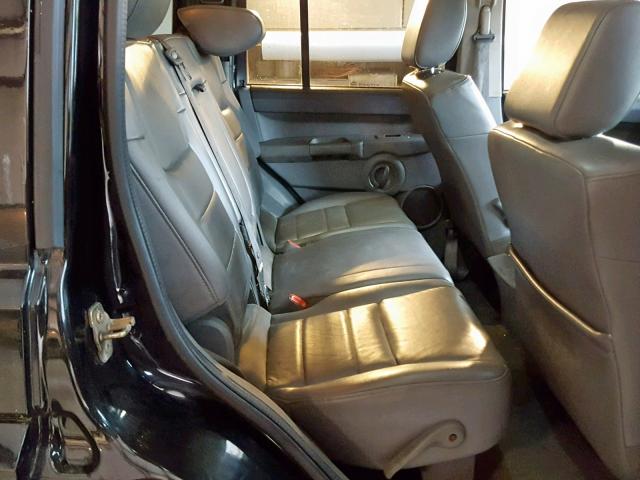 1J8HG48P97C595701 - 2007 JEEP COMMANDER 黑色 照片 6