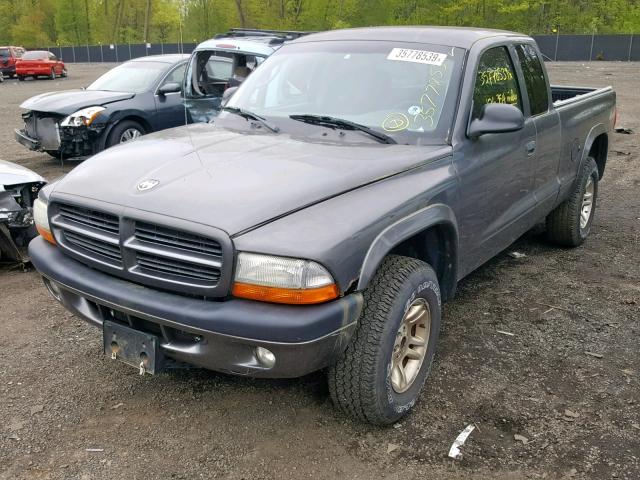 1D7HG32N13S355881 - 2003 DODGE DAKOTA SPO SILVER photo 2