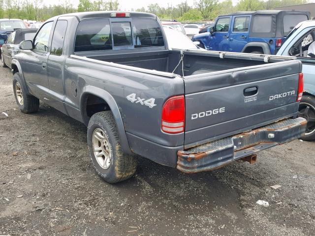 1D7HG32N13S355881 - 2003 DODGE DAKOTA SPO SILVER photo 3