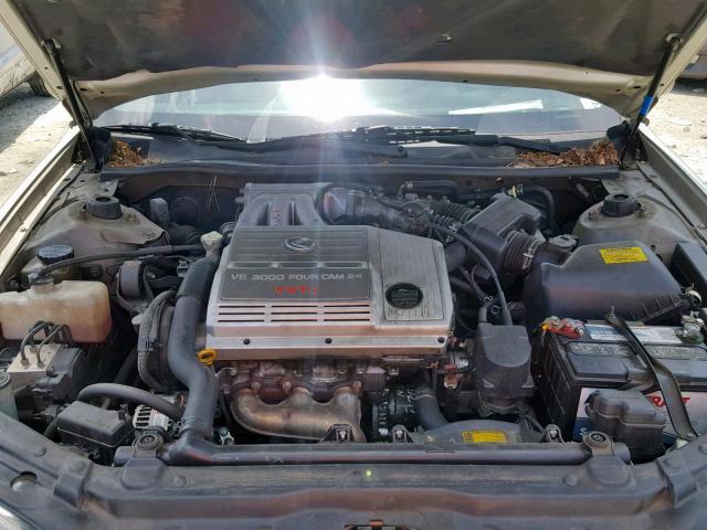 JT8BF28G410313671 - 2001 LEXUS ES 300 GOLD photo 7