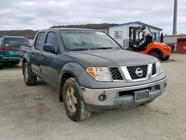 1N6AD07UX6C404896 - 2006 NISSAN FRONTIER C GRAY photo 1