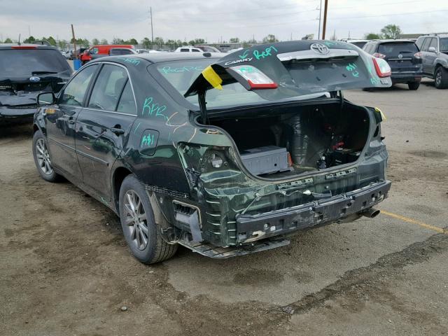 4T1BB3EK7AU123637 - 2010 TOYOTA CAMRY HYBR GREEN photo 3