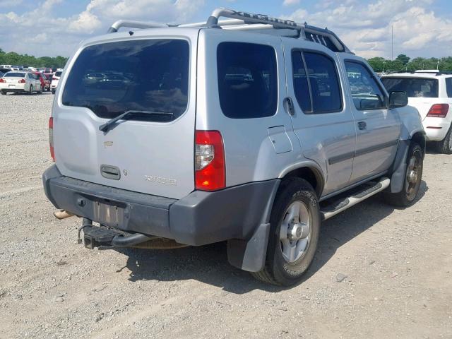 5N1ED28T83C651749 - 2003 NISSAN XTERRA XE SILVER photo 4