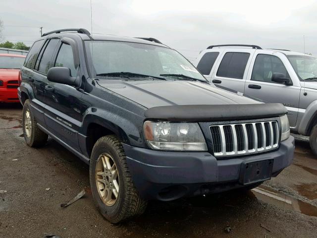 1J4GX48S24C360862 - 2004 JEEP GRAND CHER BLUE photo 1